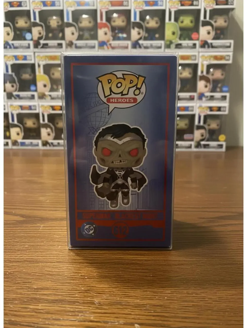Funko Pop! Heroes Superman Blackest Night #612 Vinyl Figure - Picture 4 of 4